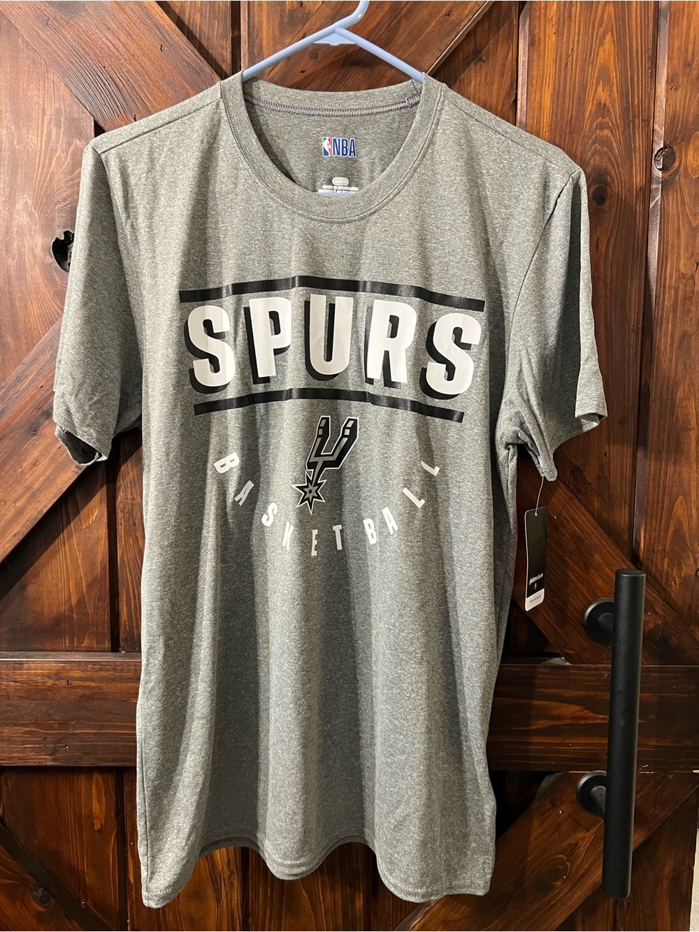 NBA San Antonio Spurs Heather Gray Graphic T-Shirt